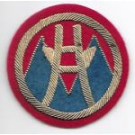 1940's-1950's 2nd Logistical Command Japanese Made Bullion Patch