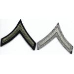 WWII Private First Class Chevron Set