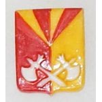 WWII 465th Anti-Aircraft Artillery Battalion Theatre Made Plastic DI