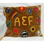 WWI Allied Expeditionary Force Patch Pillow