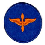 WWII AAF Air Cadets Blue Background Patch