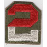 WWII 2nd Army Patch