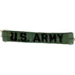 Vietnam US Army In-country Made Branch Strip