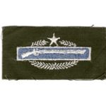 1960's US Army One Star CIB / Combat Infantrymans Badge Patch