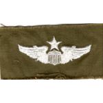 1960's US Air Force Command Pilot Wing  Patch