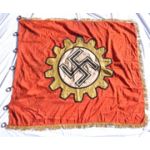 Late 1930's - WWII German DAF Exemplary Factory Flag