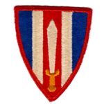 WWII European Civil Affairs  Patch