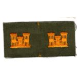 1960's US Army Engineer Officer Collar Patch