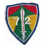 Vietnam Era Cambodian Army 72nd Brigade 7th Division Patch