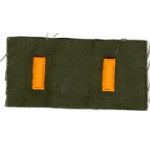 1960's US Army 2nd Lt / Lieutenant Officers Rank Patch