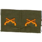 1960's US Army MP / Military Police Officer Collar Patch