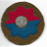 WWII - Occupation 9th Division German Made Bullion Patch