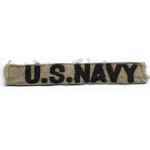 Vietnam US Navy In-country Made Name Strip