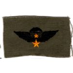 South Vietnamese Army / ARVN Senior Airborne Jump Wing Patch