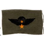 South Vietnamese Army / ARVN Senior Airborne Jump Wing Patch