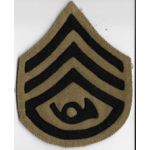 WWI Bugler Staff Sergeant Chevron