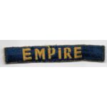 1950's 27th Armored Division EMPIRE Japanese Made Tab