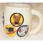 Korean War 49th Fighter Bomber Wing 5th Air Force Japanese Made Mug