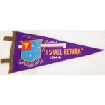 WWII Philippine Scouts Souvenir Pennant For MacArthurs Return