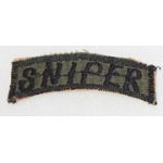 Vietnam 101st Airborne Division Sniper Tab