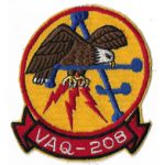 1960's US Navy VAQ-208 Squadron Patch