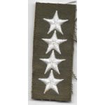 ARVN / South Vietnamese Army Four Star General Rank Patch