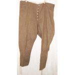 WWI New Old Stock / NOS Large Size 44 Waist Wool Enlisted Breeches