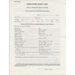 Pre-WWII Physical Examination From Your Doctor Marine Corps Recruitment Paperwork