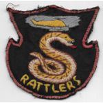 Vietnam Martha Raye's 501st Aviation Company RATTLERS Pocket Patch