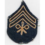 WWI Signal Corps Corporal Denim Chevron