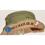 Vietnam Hawk 6 Vietnam Direct Embroidered Boonie Hat With Snoopy Beercan Di's