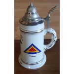 128th Evacuation Hospital Beer Stein Nude Lithophane