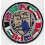 Operation Desert Storm Allied Nations Flags  Tour Patch