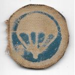 WWII Airborne Infantry Theatre Made Cap Patch