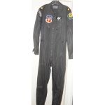 Vietnam US Air Force 8th Tactical Bomb Wing Doom Pussy Dirty Dozen Black Dyed K2B Flight Suit