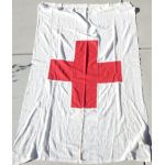 WWII Medical Unit / Red Cross Cotton Flag