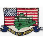 Vietnam US Navy River Division 554 Japanese Made Patch