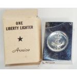 WWII New Old Stock US Navy Liberty Cigarette Lighter