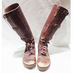 WWII Constabulary Tall Three Buckle Boots