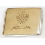 24th / XXIV Corps Seoul Korea 1948 Cigarette Case