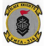 Vietnam Era US Marine Corps VMFA-314 BLACK KNIGHTS Okinawa Made Squadron Patch