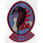 Vietnam US Air Force Sheppard Air Force Base VNAF 206th Squadron Bac-Tien Training Squadron Patch