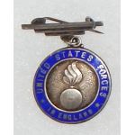 WWII Ordnance Forces In England Sweetheart / Patriotic Pin