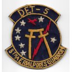 Vietnam US Air Force Detachment 5 8th Aerial Port Squadron Patch