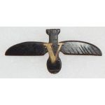 WWII Winged Bomb Victory Pin