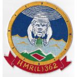 1950s-60's US Marine Corps HMR(L)-362 Squadron Patch