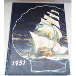 US Naval Academy Lucky Bag Yearbook Dated 1951