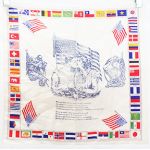 Spanish American War Era US Patriotic Handkerchief