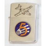 5th Air Force 6170th Air Base Group Kunsan Korea Cigarette Lighter