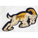 WWII Or Before US Naval Academy Anapolis Goat Mascot Patch